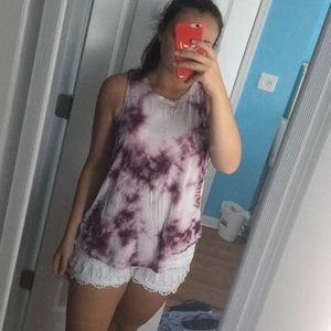 American Eagle Soft and Sexy Tye-Dye Tank